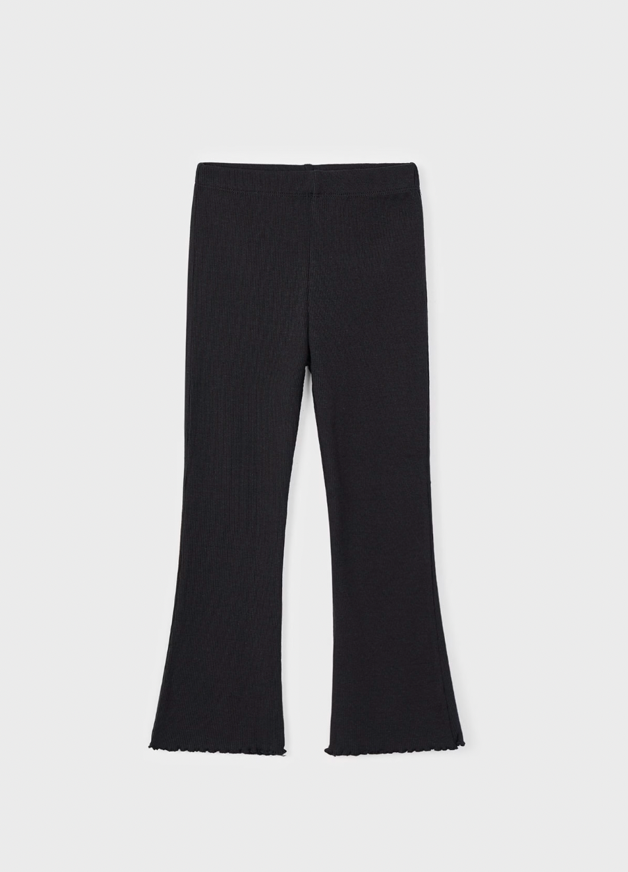 Ribbed Flares - Black