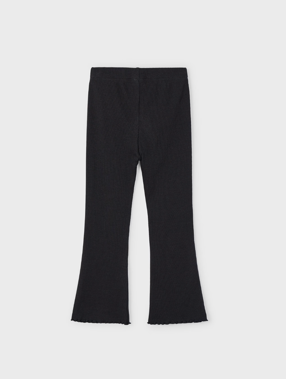 Ribbed Flares - Black