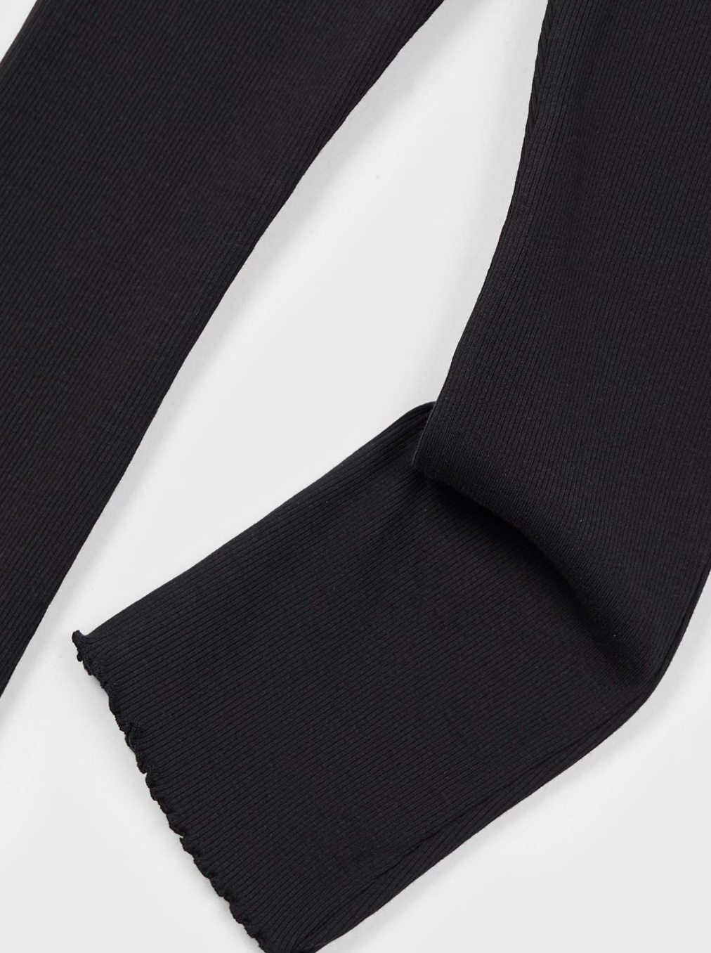 Ribbed Flares - Black