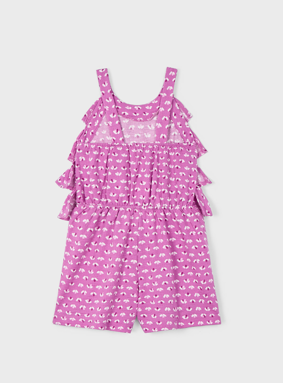 Ruffle Romper - Orchid FINAL SALE