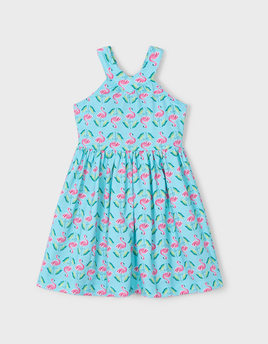 Tank Dress - Flamingos FINAL SALE