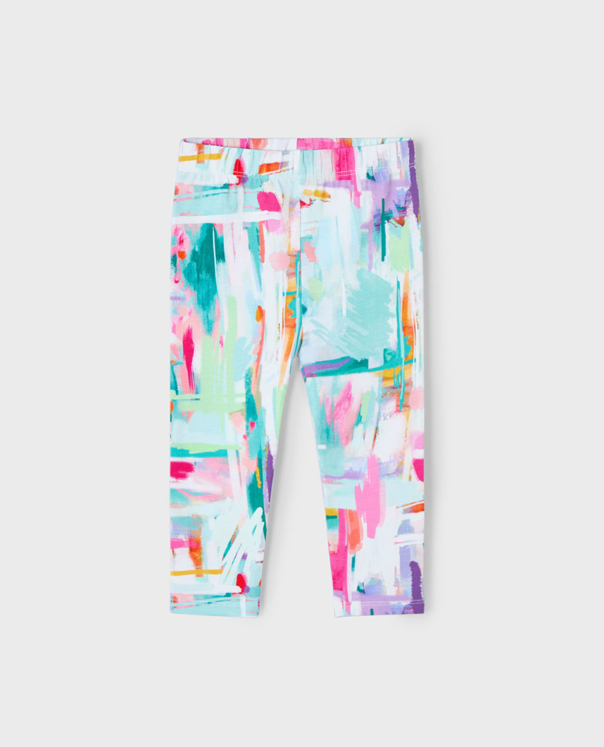 Printed Leggings - Paint FINAL SALE