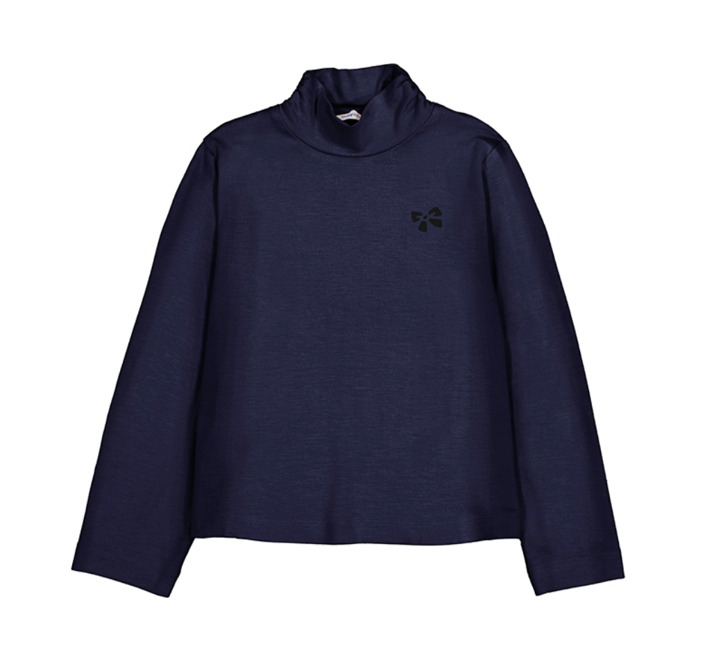 Basic Turtleneck - Navy