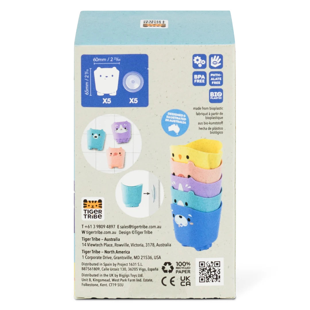 Pour & Play Bath Cups