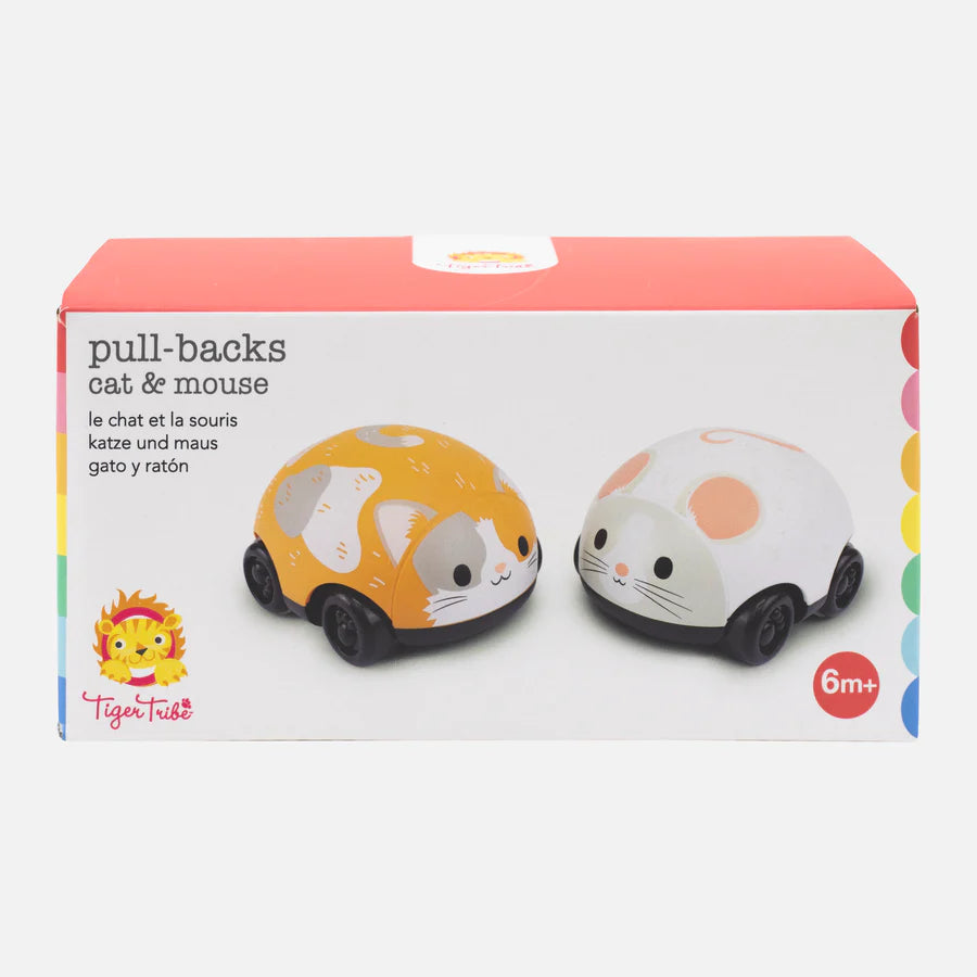Pull Back Vehicles - Cat and Mouse