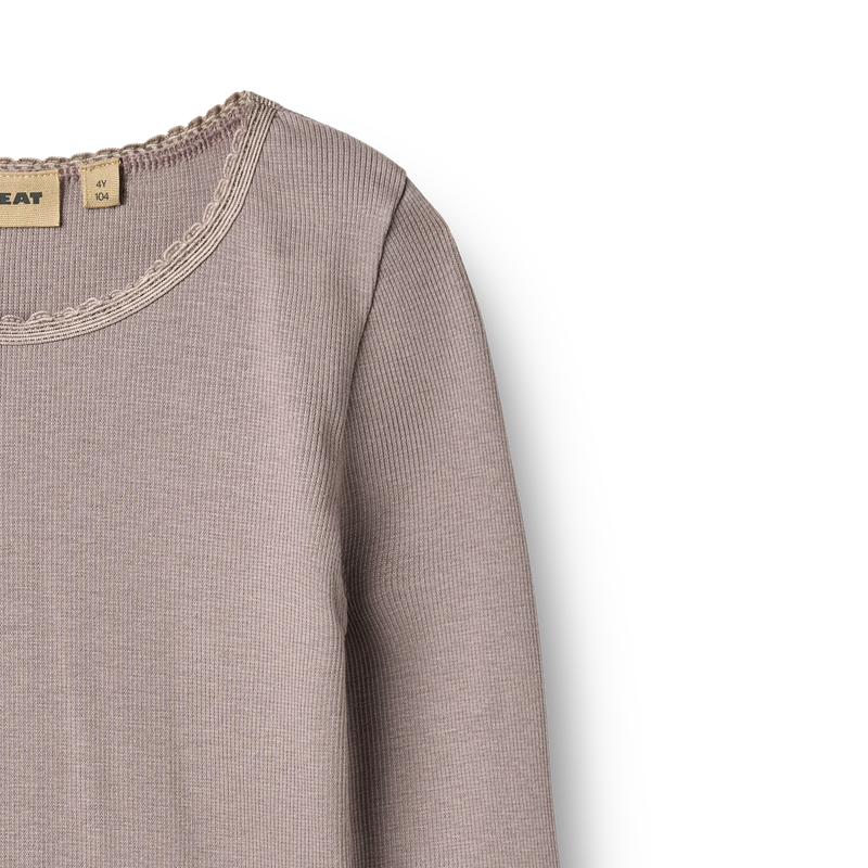 Long Sleeve Reese Tee - Dusty Purple