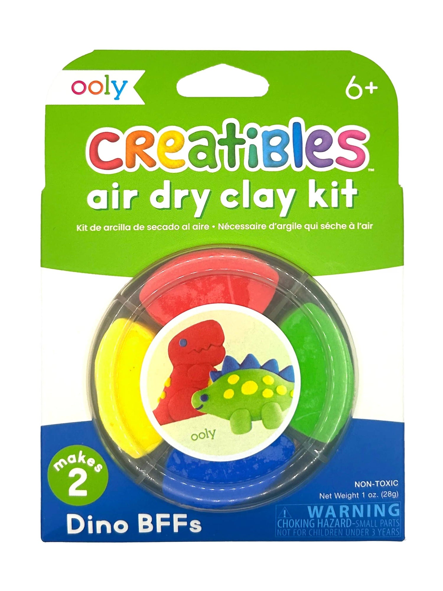 Creatibles DIY Air-Dry Clay Kit - Dino BFFs