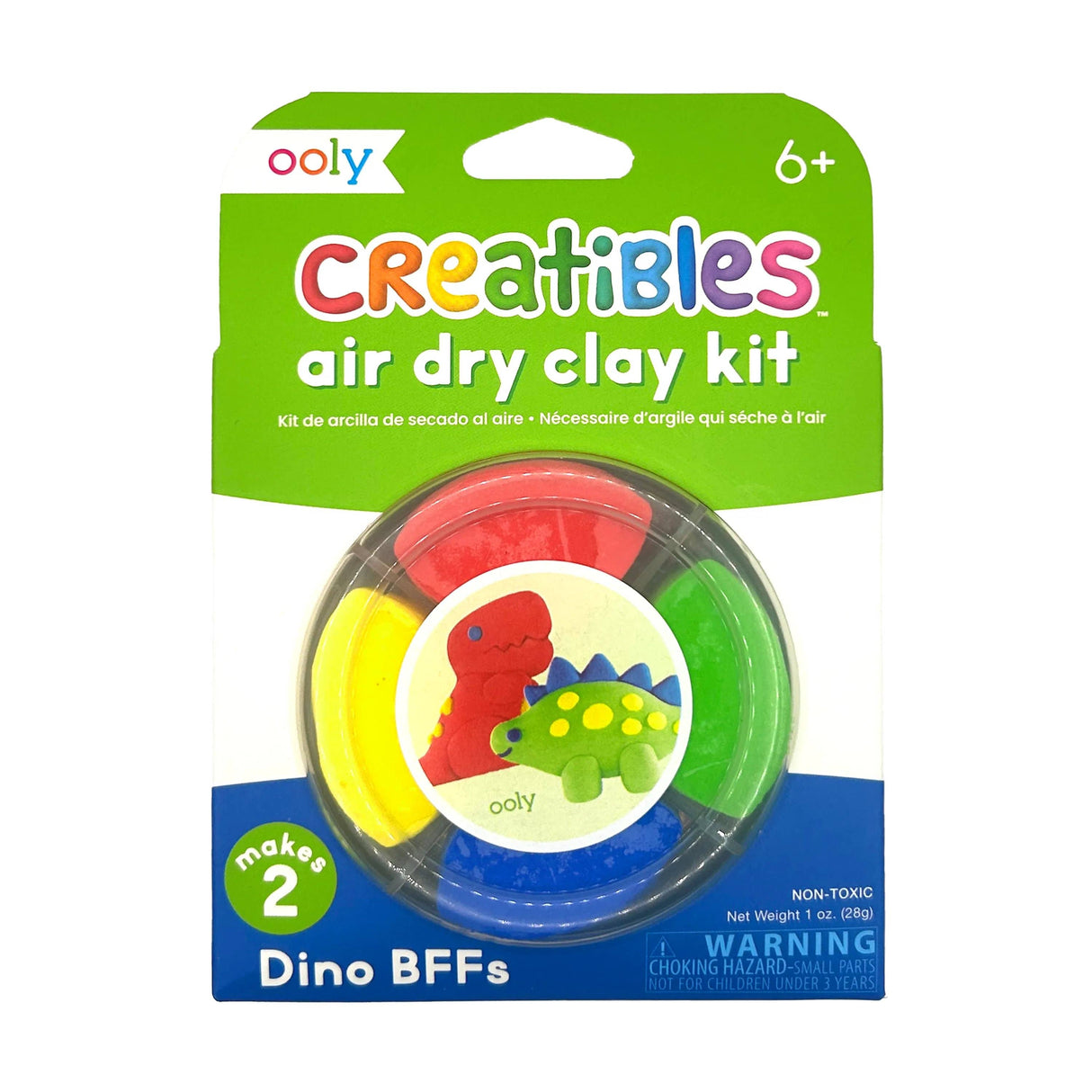 Creatibles DIY Air-Dry Clay Kit - Dino BFFs