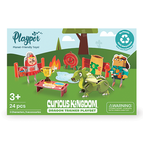 Playper Curious Kingdom - Dragon Trainer Playset