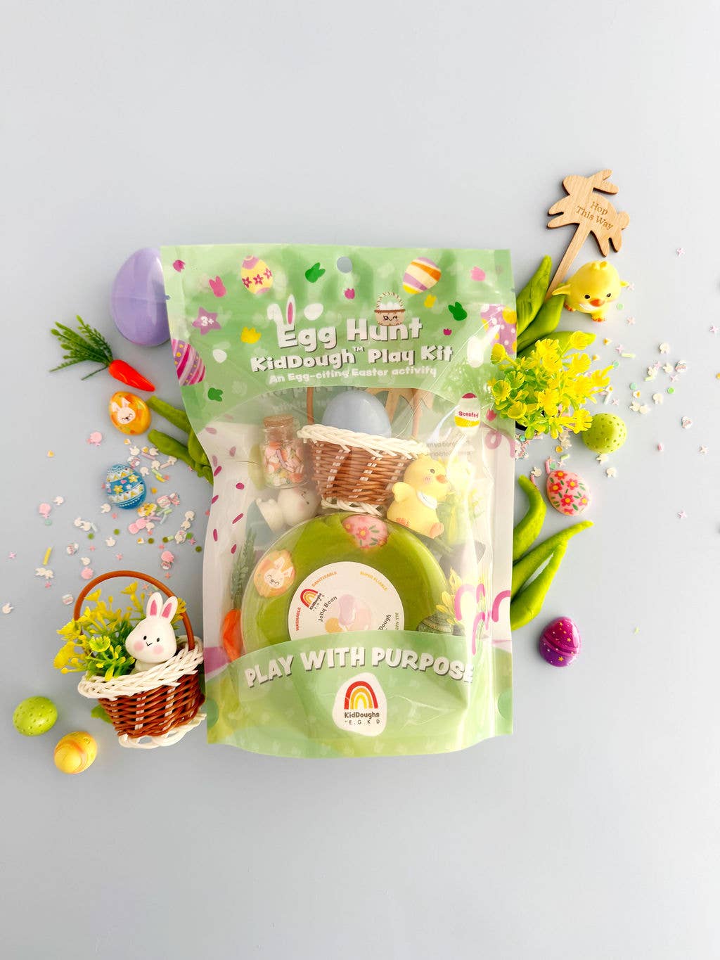 KidDough Play Kit - Egg Hunt