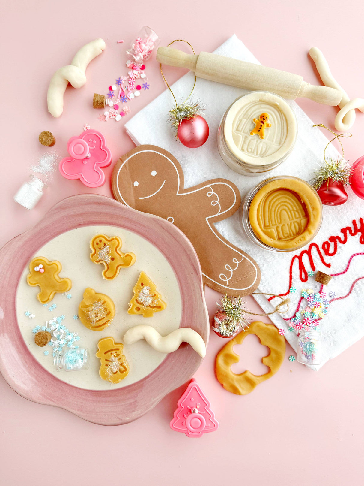 KidDough Play Kit - Holiday Cookies
