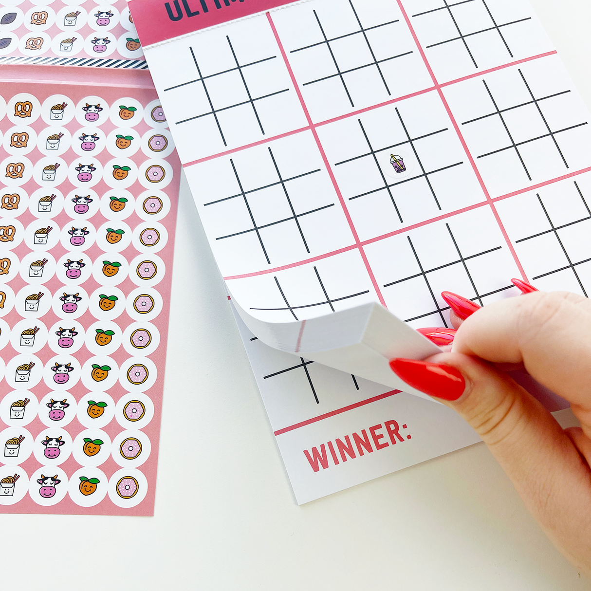 Ultimate Tic-Tac-Toe On-The-Go Pad