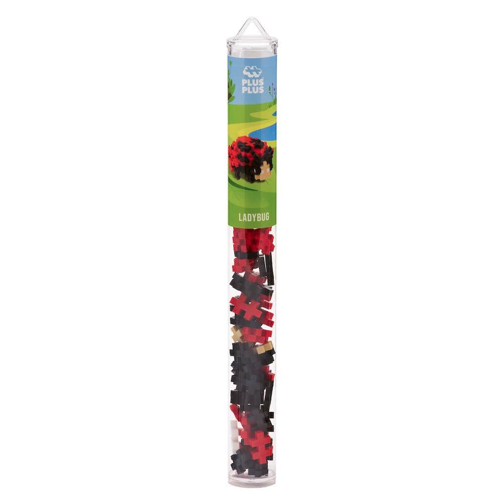 Plus-Plus Tube - Ladybug