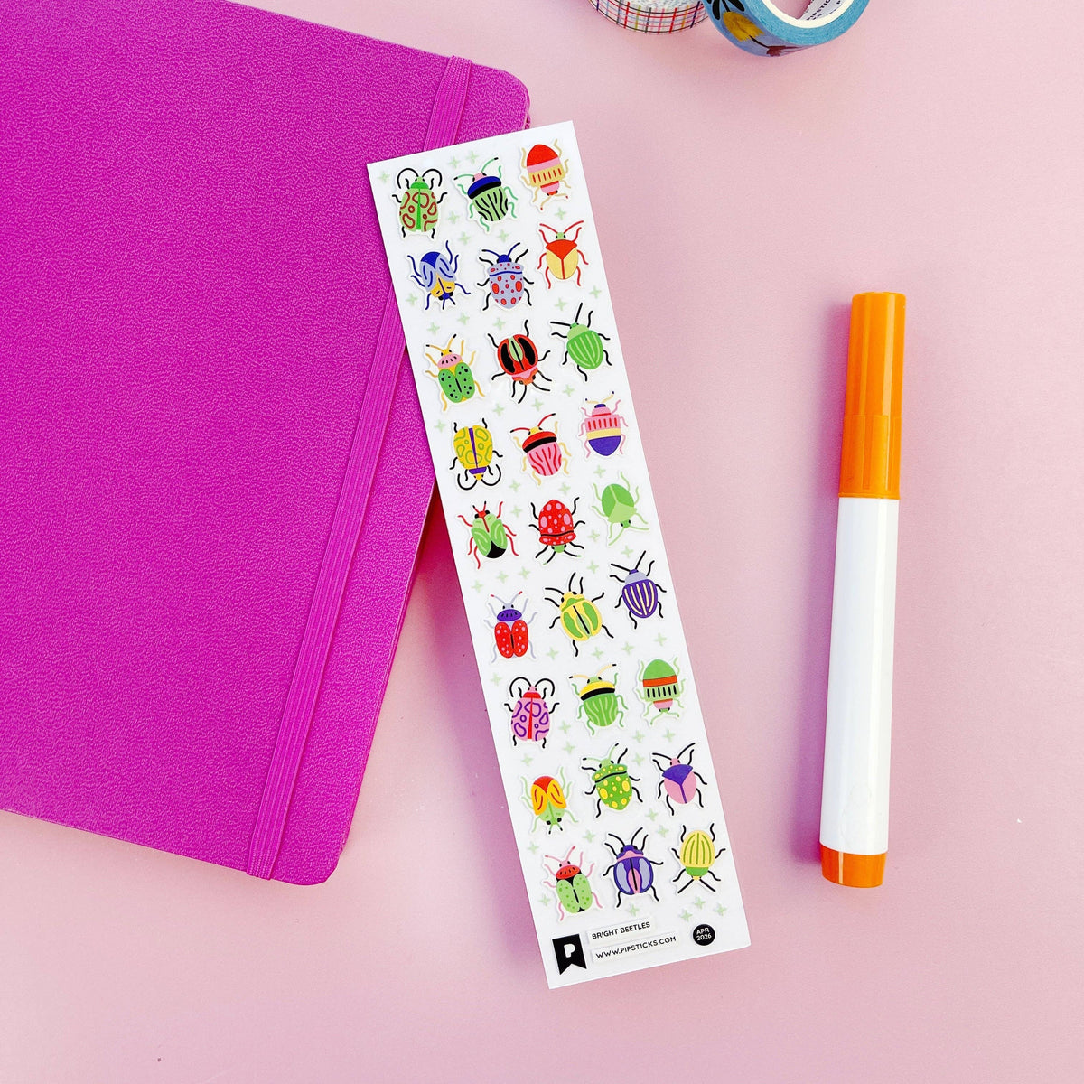 Pipstickers - Bright Beetles