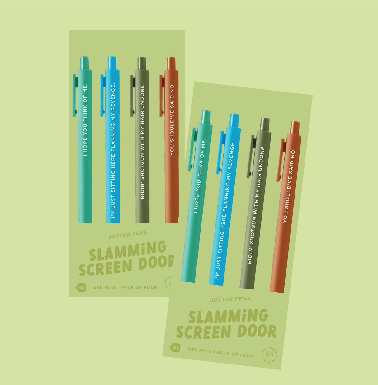 Swiftie Jotter Set - Slamming Screen Door (Debut) FINAL SALE