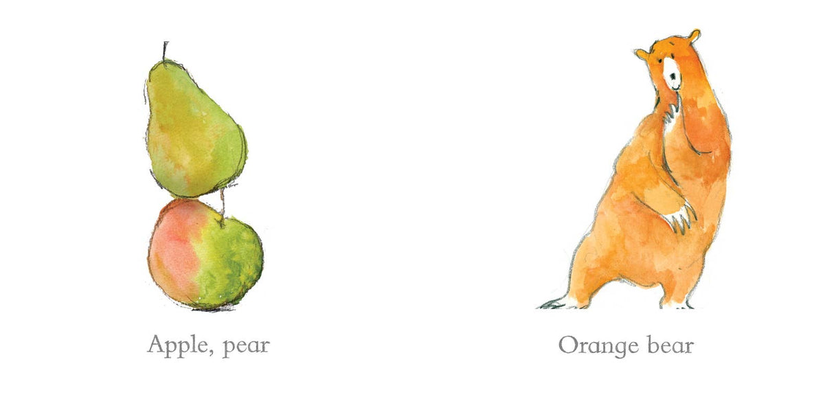 Orange Pear Apple Bear