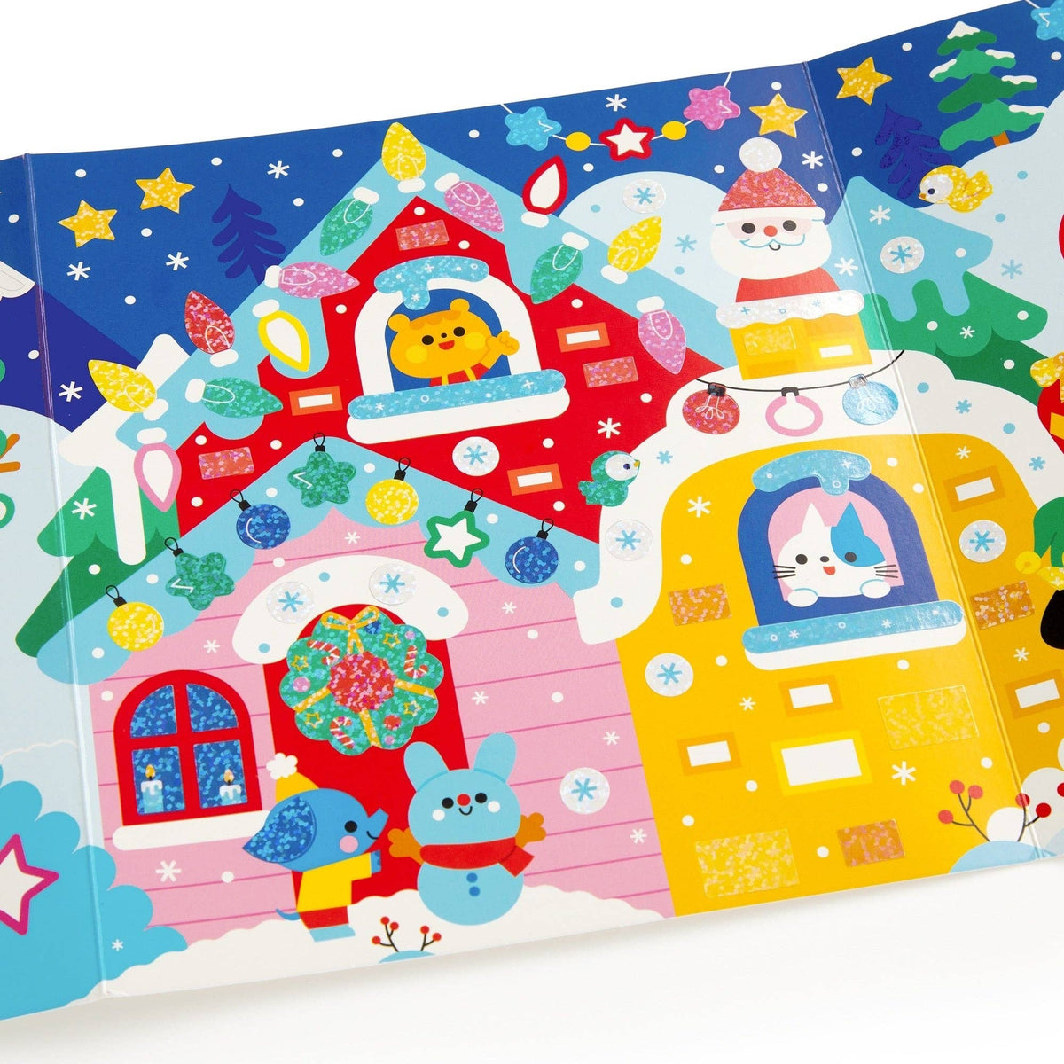 Sticker Sparkle Poster Activity Kit - Christmas Cheer