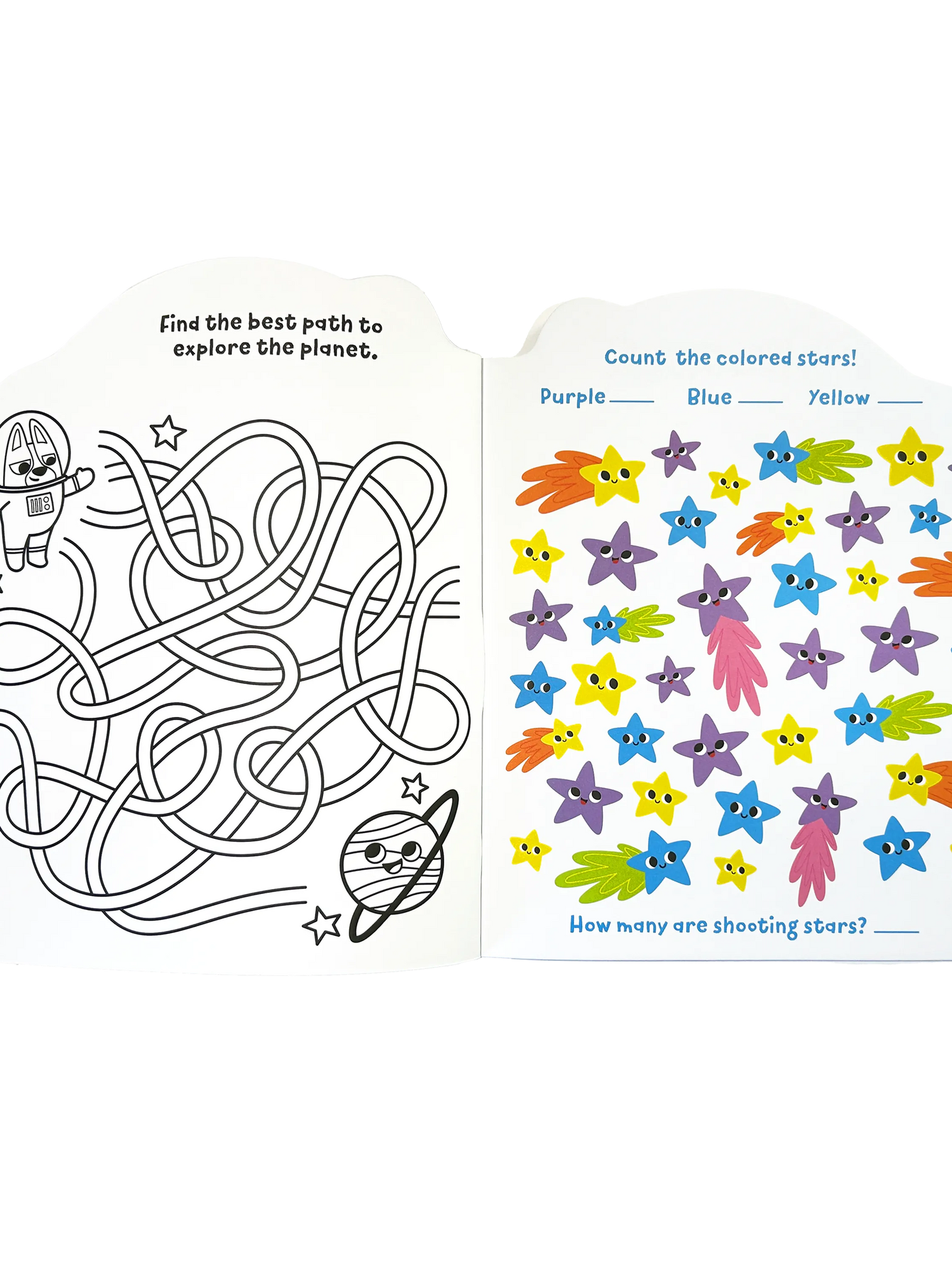 Playful Pages Activity Book - Pets in Space!