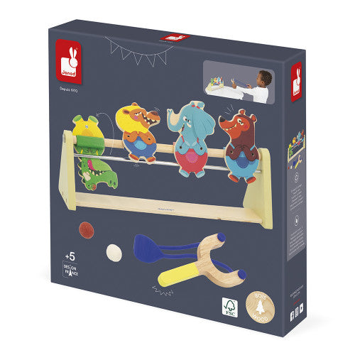 Knock Them Over Carnival Game