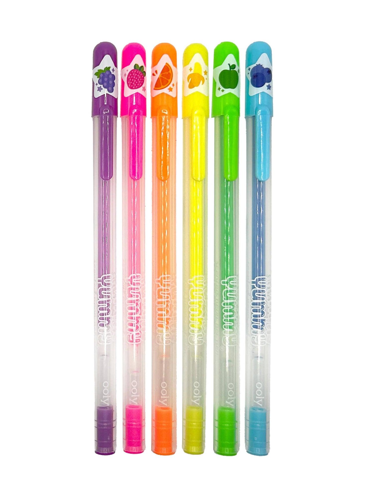 Yummy Yummy Scented Gel Pens - Neon