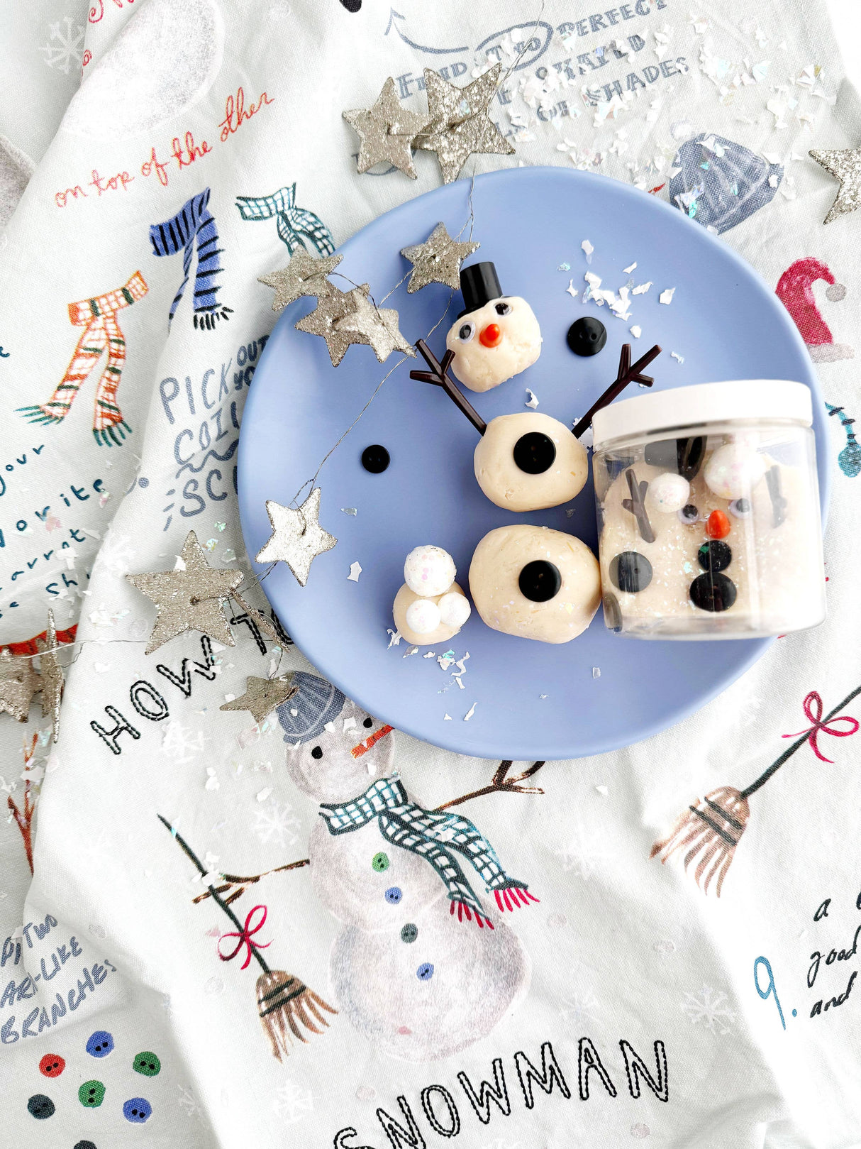 KidDough Mini Dough-to-Go - Snowman