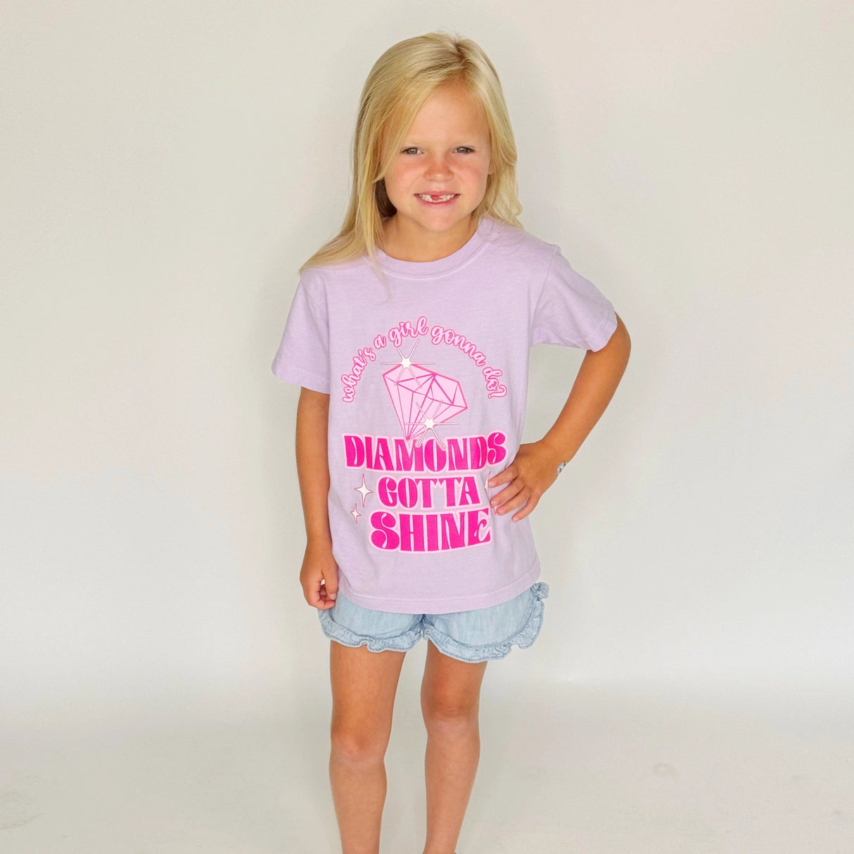 Swiftie Tee - Diamonds Gotta Shine FINAL SALE