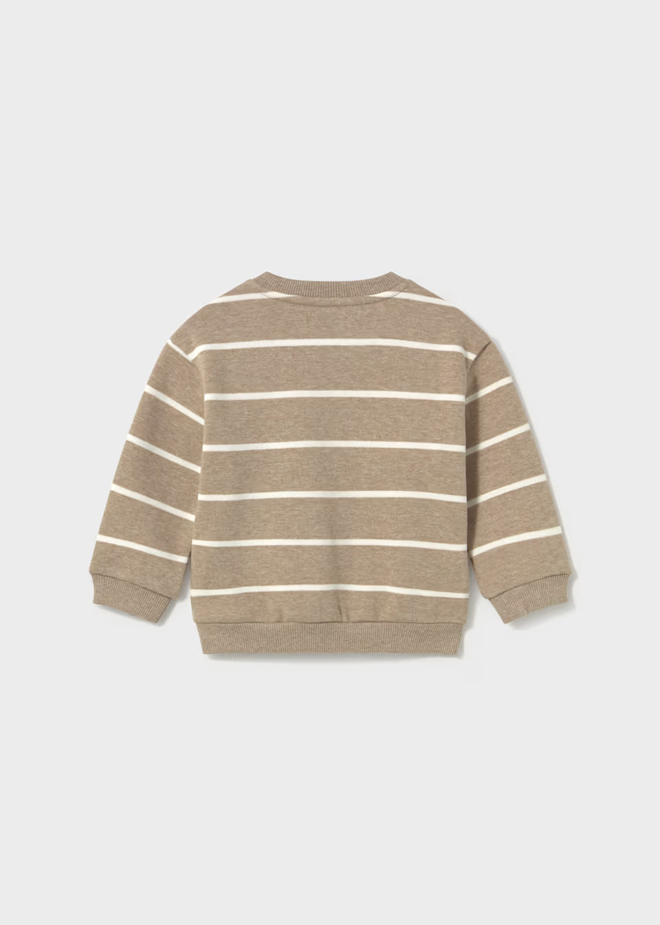 Pocket Pullover - Truffle Stripe