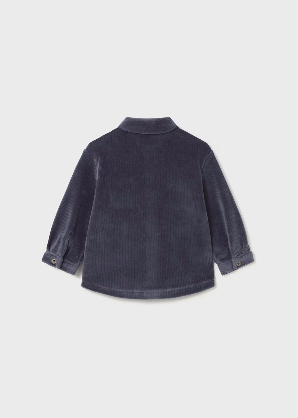 Soft Cord Overshirt - Blue Whale