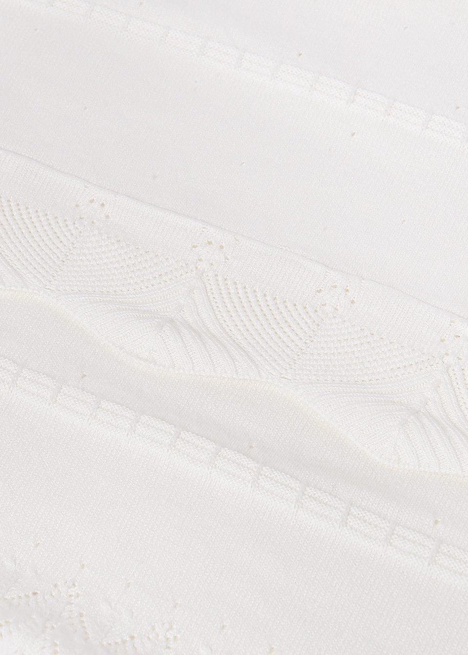 Heirloom Knit Blanket - Ceramic