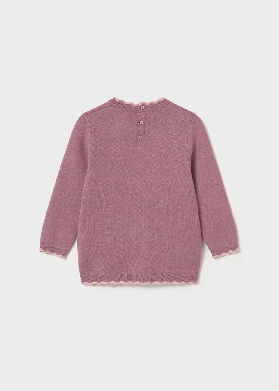 Knit Sweater Dress - Violet