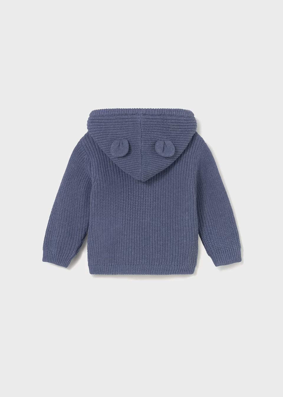 Sherpa Lined Zip Up Hoodie - Whale Blue