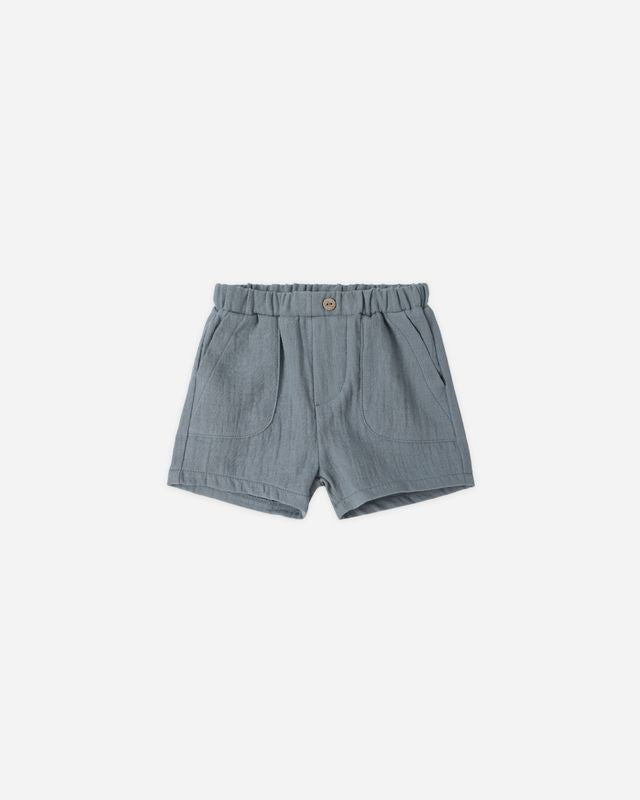 Quincy Mae Utility Short - Ocean
