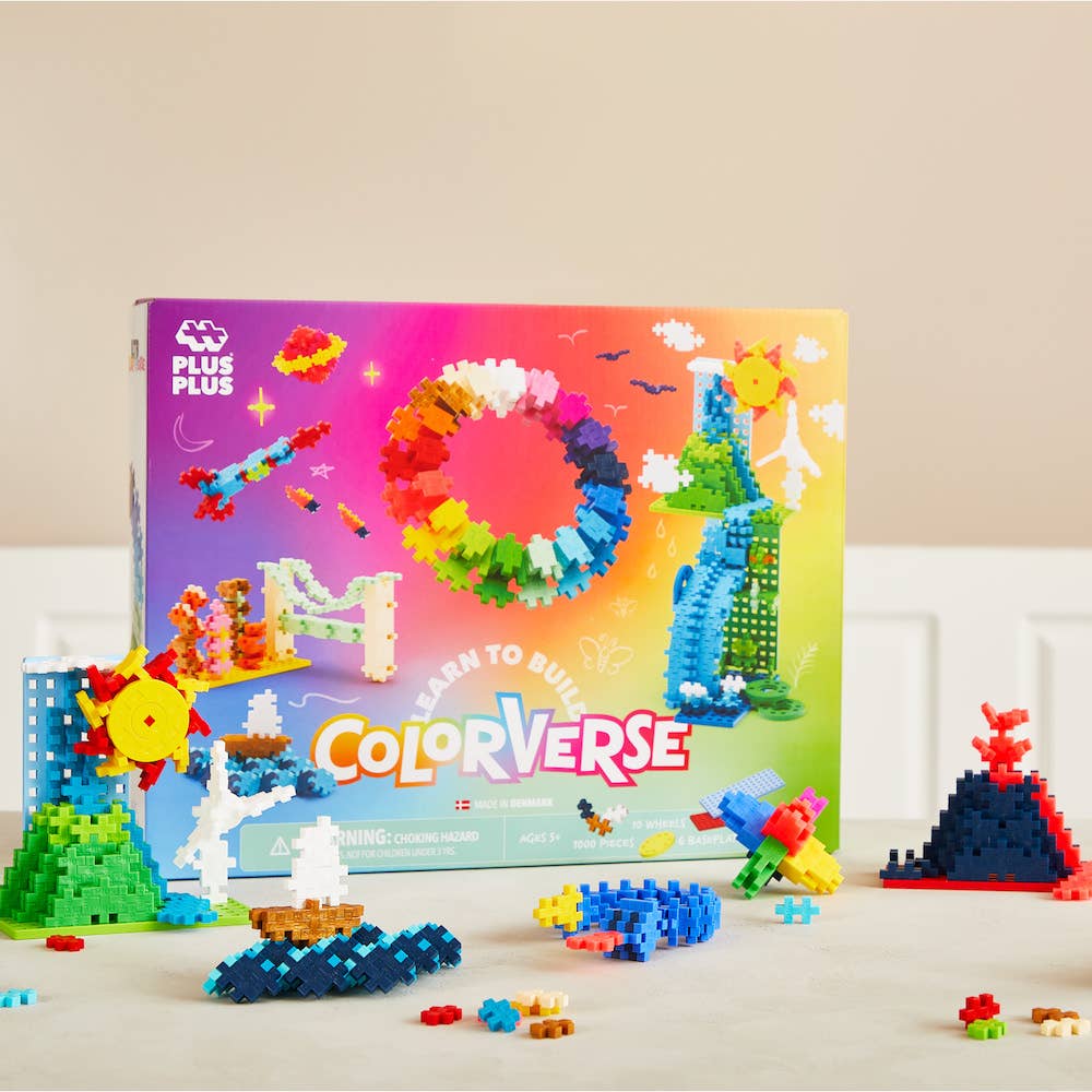 Plus-Plus Learn to Build - Colorverse 1000 pc