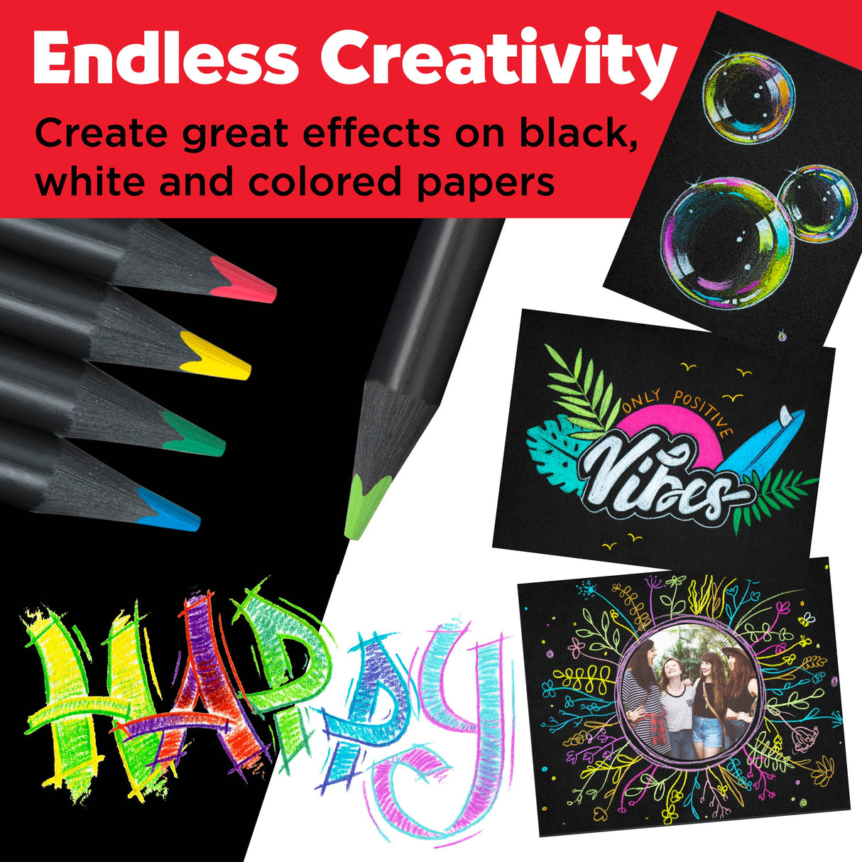 Black Edition Colored Pencils