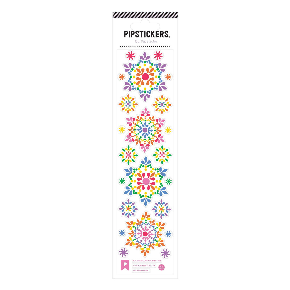 Pipstickers - Kaleidoscope Snowflakes