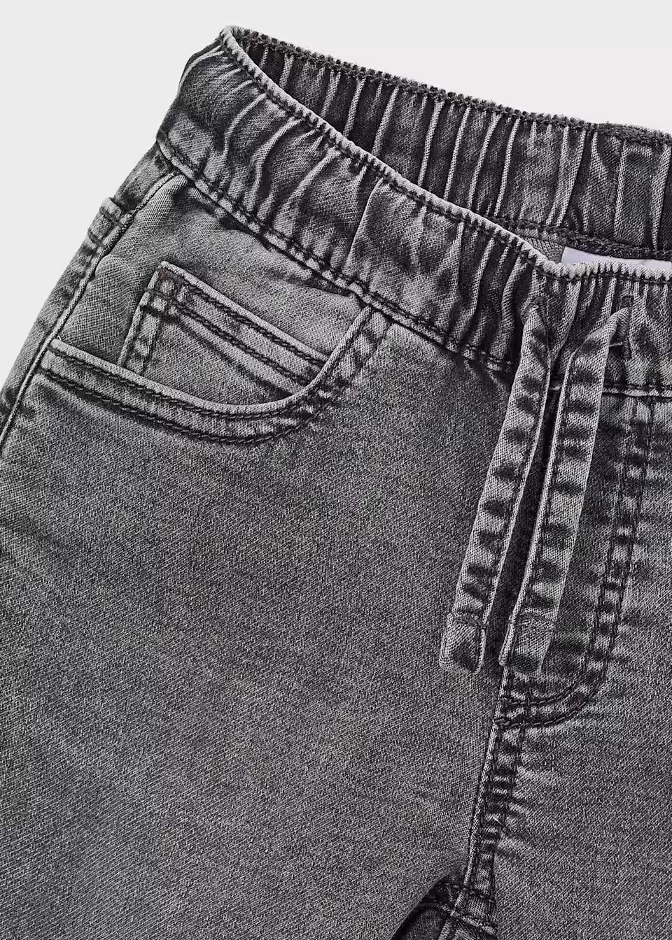 Pull On Jeans - Grey