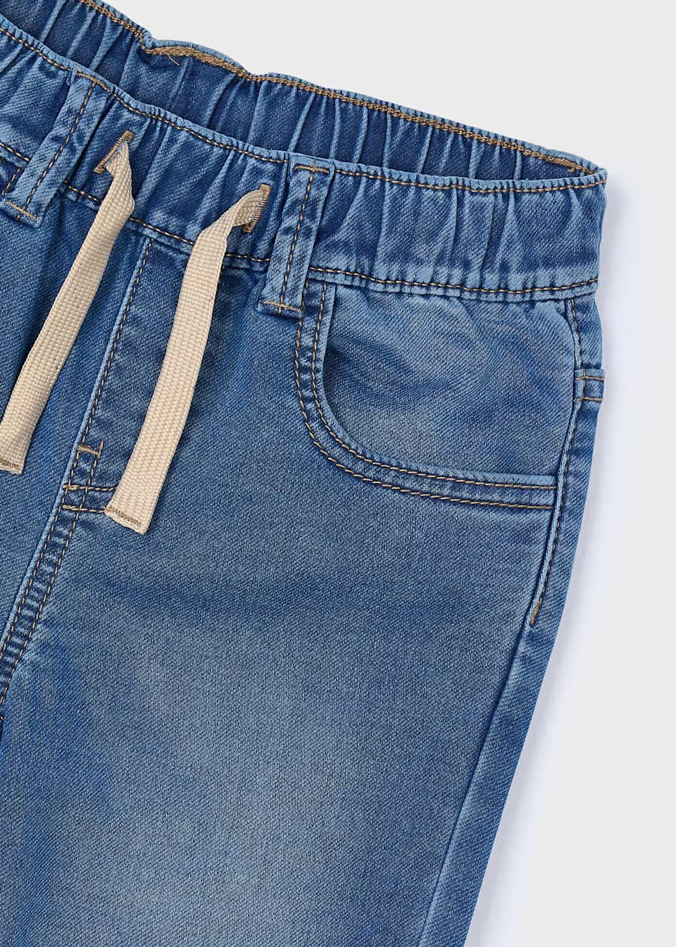 Pull On Jeans - Medium Wash