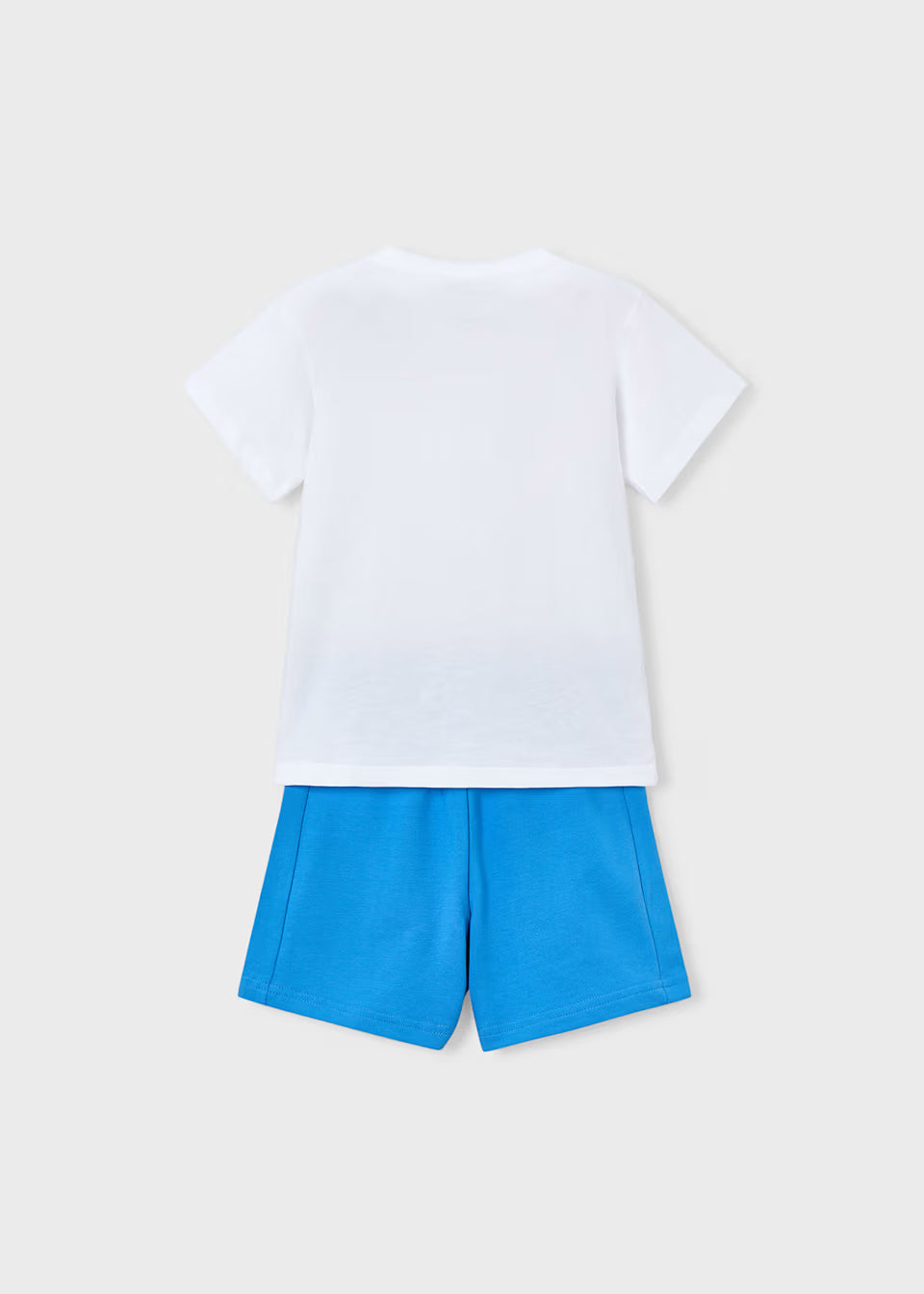 Graphic Tee and Shorts Set - Sharks