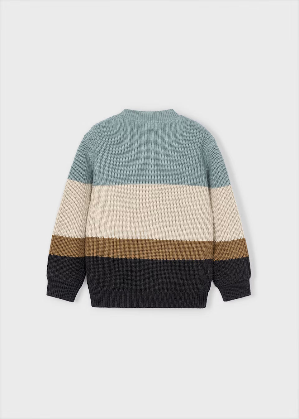 Knit Colorblock Sweater - Glacial