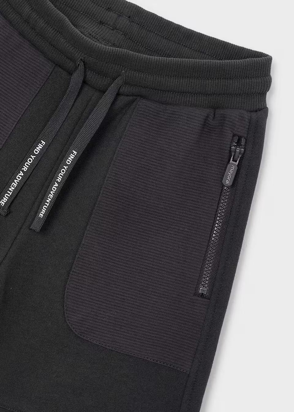 Zip Pocket Joggers - Blackboard