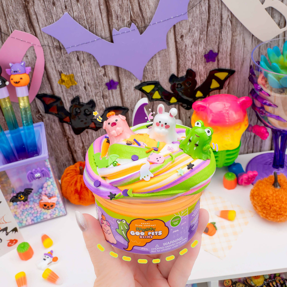 Kawaii Slime - Spooky Goo Pets Butter Slime