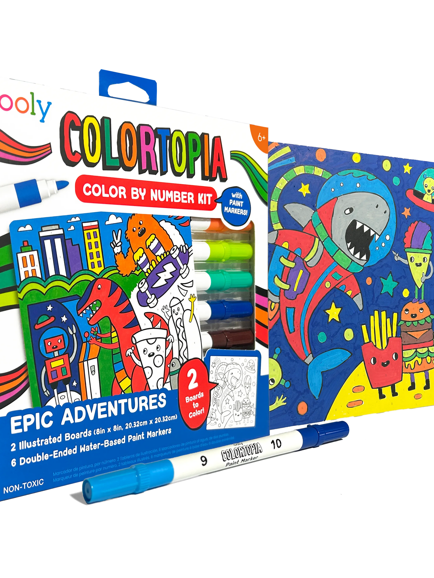 Colortopia Color by Number - Epic Adventure