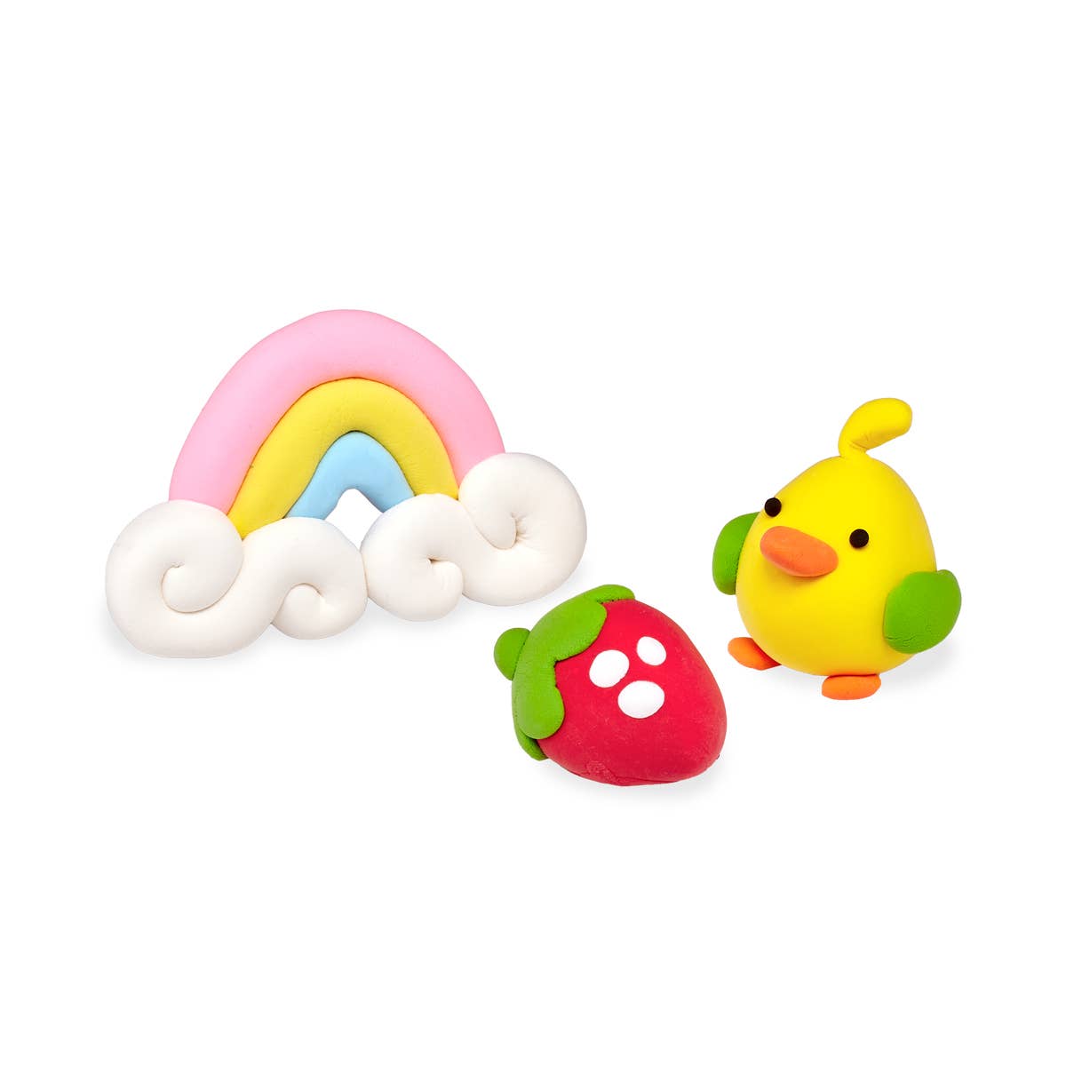 Creatibles DIY Air Dry Clay Kit - 12 Colors