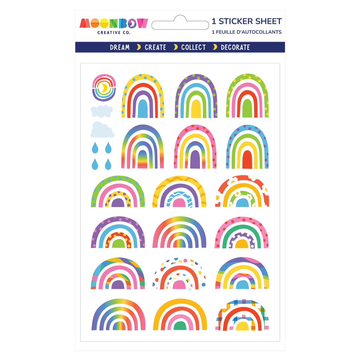 Moonbow Creative Co Stickers - Happy Rainbows