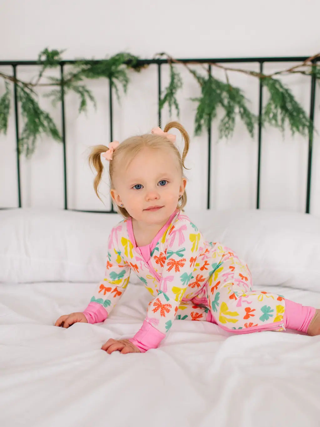 Zippy Bamboo Pajama - Holiday Bows