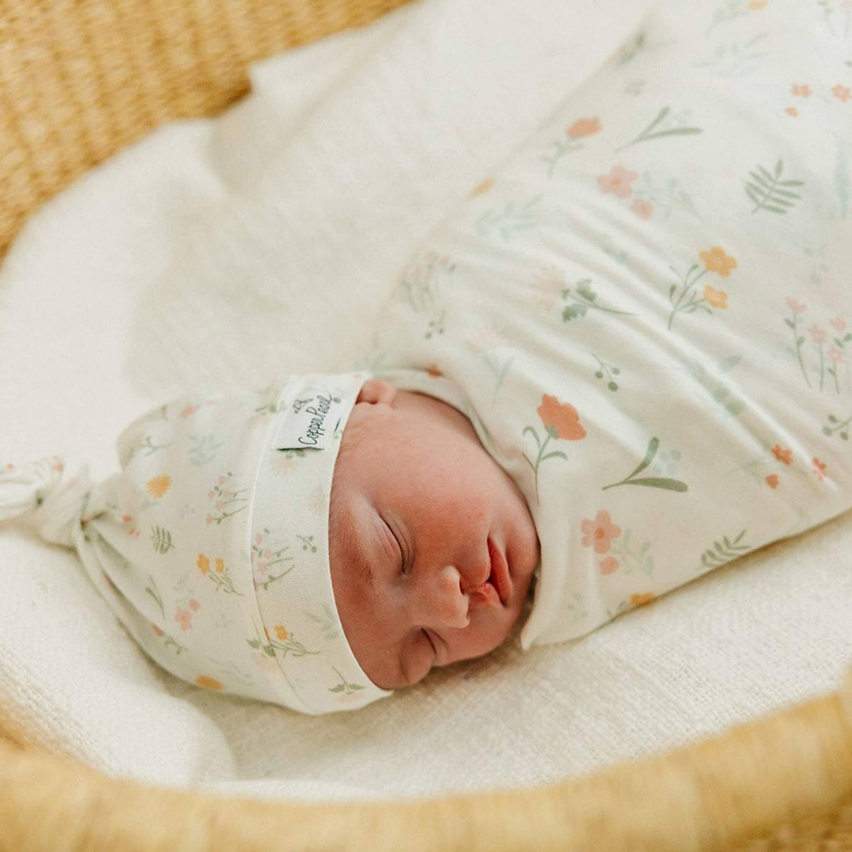 Knit Swaddle Blanket - Mabel