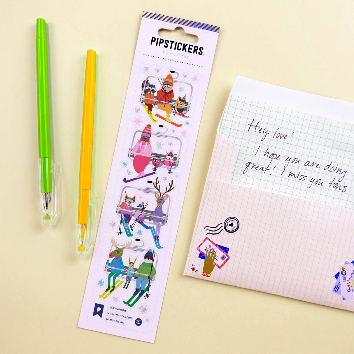 Pipstickers - Uplifting Rides