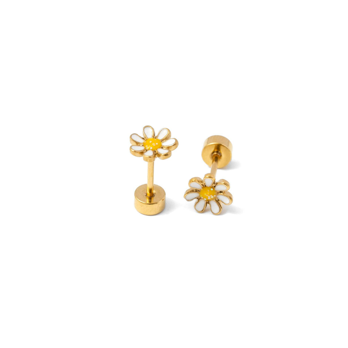Pip Pop Post Earrings - Mini Daisy