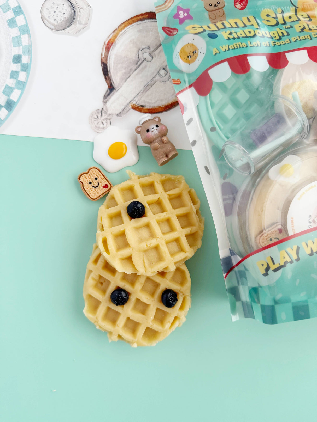 KidDough Play Kit - Sunny Side Diner