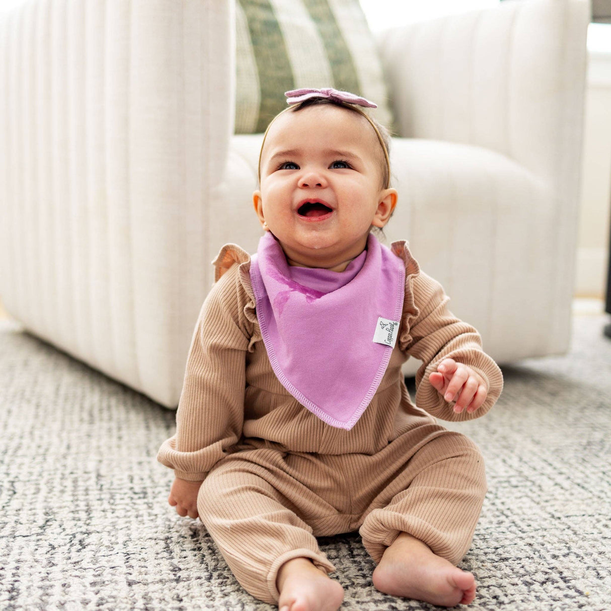 Baby Bandana Bibs - Flora